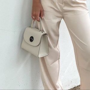 Mini beige bag
